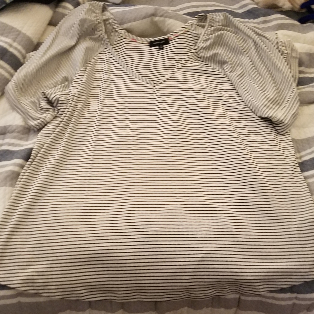 Flowy striped shirt 1X Verve Ami